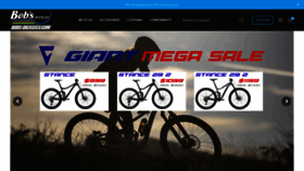 What Bobs-bicycles.com website looks like in 2024 