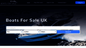 What Boatsforsale.co.uk website looks like in 2024 