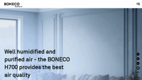 What Boneco.us website looks like in 2024 