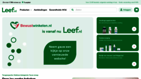 What Bewustwinkelen.nl website looks like in 2024 