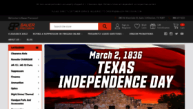 What Bauer-precision.com website looked like in 2024 (1 year ago)