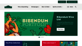 What Bibendum-wine.co.uk website looks like in 2024 