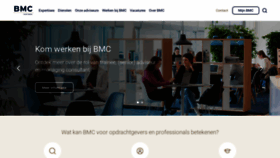What Bmc.nl website looks like in 2024 