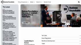What Businessroundtable.org website looks like in 2024 