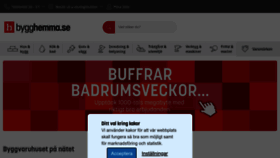What Bygghemma.se website looks like in 2024 
