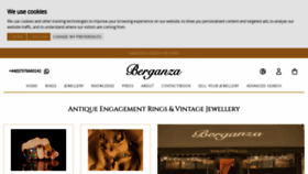 What Berganza.com website looks like in 2024 
