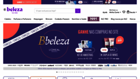 What Belezanaweb.com.br website looks like in 2024 