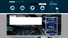 What Brno-airport.cz website looks like in 2024 
