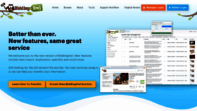 What Biddingowl.com website looks like in 2024 