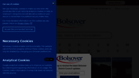 What Bolsover.gov.uk website looks like in 2024 
