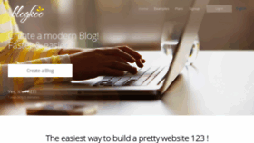 What Blogkoo.com website looks like in 2024 