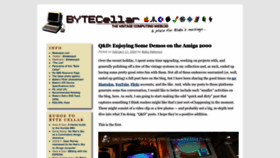 What Bytecellar.com website looks like in 2024 