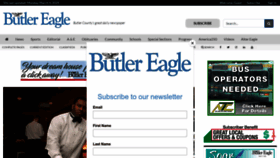 What Butlereagle.com website looks like in 2024 