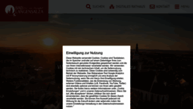 What Badlangensalza.de website looks like in 2024 