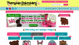 What Bunnycup.com website looks like in 2024 
