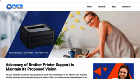 What Brotherprintersupport.co website looked like in 2024 (1 year ago)