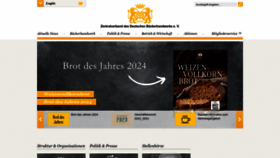 What Baeckerhandwerk.de website looks like in 2024 