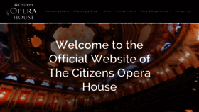 What Bostonoperahouse.com website looks like in 2024 