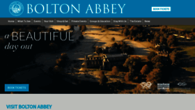 What Boltonabbey.com website looks like in 2024 