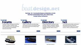 What Boatdesign.net website looks like in 2024 