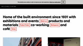 What Buildingcentre.co.uk website looks like in 2024 