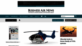 What Businessairnews.com website looks like in 2024 