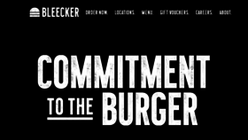 What Bleecker.co.uk website looks like in 2024 