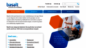 What Basaltrevalidatie.nl website looks like in 2024 
