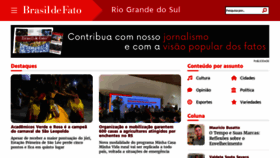 What Brasildefators.com.br website looks like in 2024 