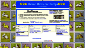 What Birdtheme.org website looks like in 2024 