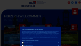 What Bad-hersfeld.de website looks like in 2024 