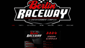 What Berlinraceway.com website looks like in 2024 