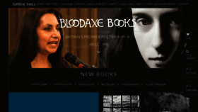 What Bloodaxebooks.com website looks like in 2024 