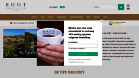 What Bootkoffie.nl website looks like in 2024 