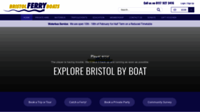 What Bristolferry.com website looks like in 2024 