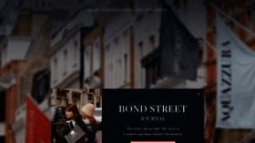 What Bondstreet.co.uk website looks like in 2024 