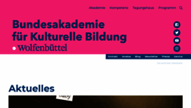 What Bundesakademie.de website looks like in 2024 