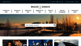 What Bollnas.se website looks like in 2024 