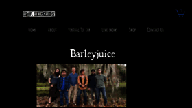 What Barleyjuice.com website looks like in 2024 
