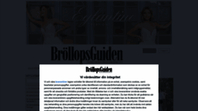 What Brollopsguiden.se website looked like in 2024 (1 year ago)
