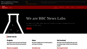 What Bbcnewslabs.co.uk website looks like in 2024 