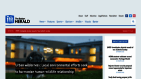 What Badgerherald.com website looks like in 2024 