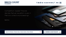 What Brickcourt.co.uk website looks like in 2024 