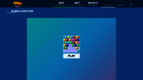What Bubble-shooter.co website looks like in 2024 