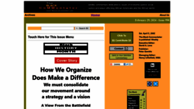 What Blackcommentator.com website looks like in 2024 