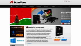 What Blazevideo.com website looks like in 2024 