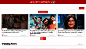 What Bollywood.com website looks like in 2024 