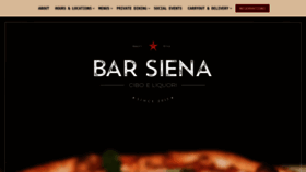 What Barsiena.com website looks like in 2024 