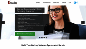 What Bacula.org website looks like in 2024 
