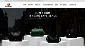 What Bestwaybags.com website looks like in 2024 